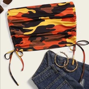 Camouflage Crop Top